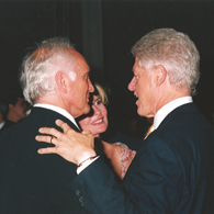 Meeting President Bill Clinton